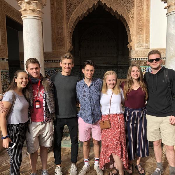Group in Morocco