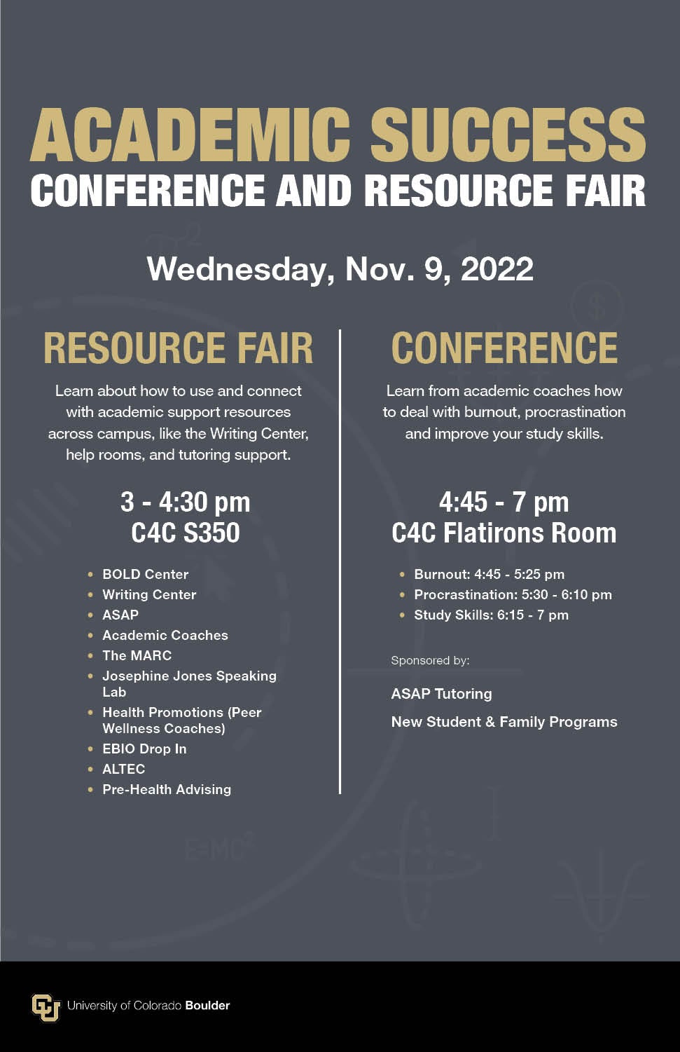 event flier
