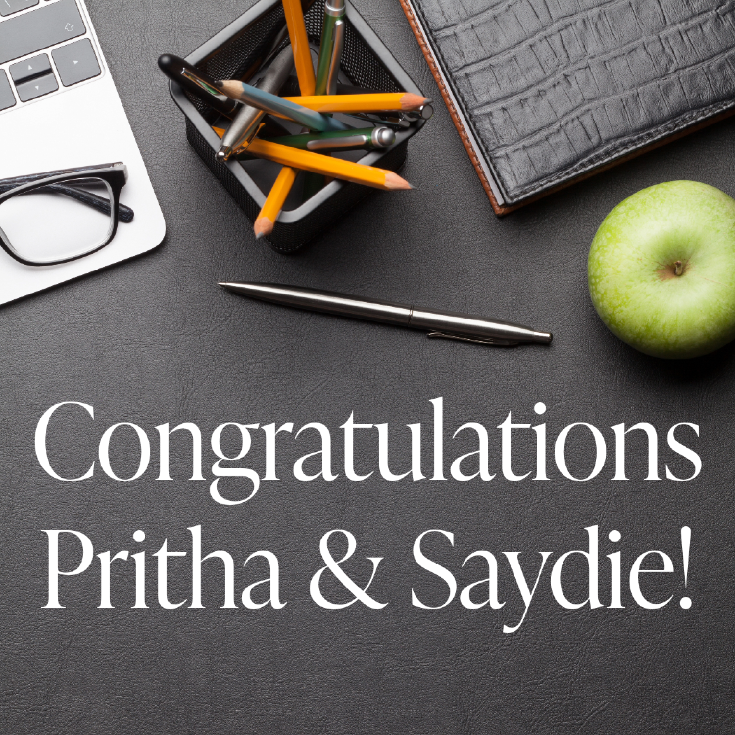 congrats pritha and saydie