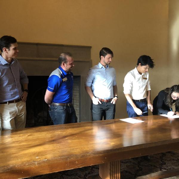 Presidents of Colorado grad student governments sign federation constitution
