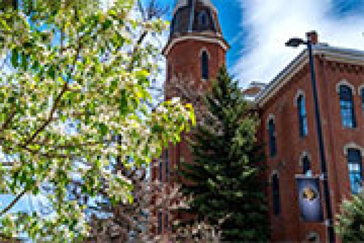 Old Main in Spring