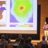 Contestant presenting during the 2022-23 3MT Final Competition