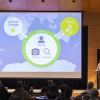 Student presenting during the 3MT final competition