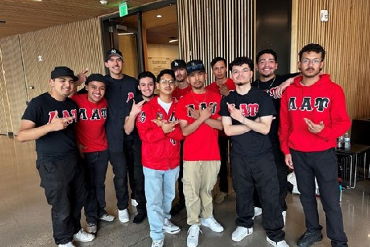 Lambda Alpha Upsilon fraternity members