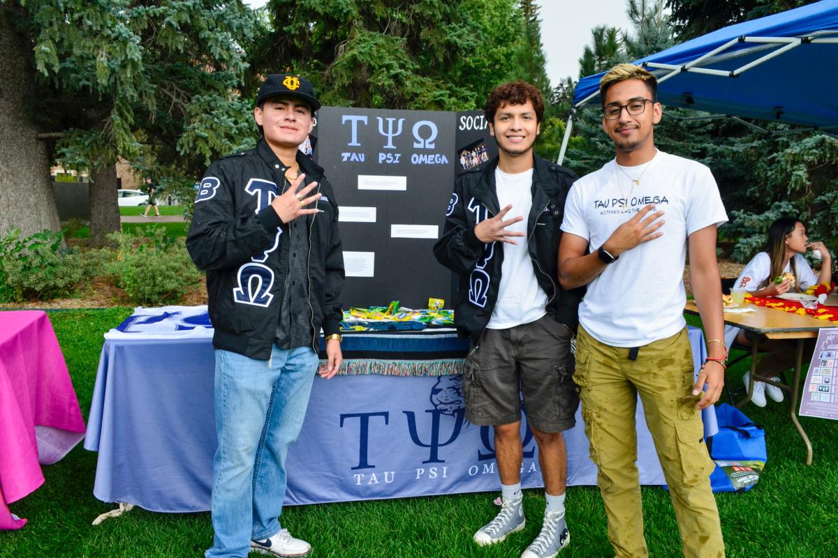 Tau Psi Omega students at CUnity Fest