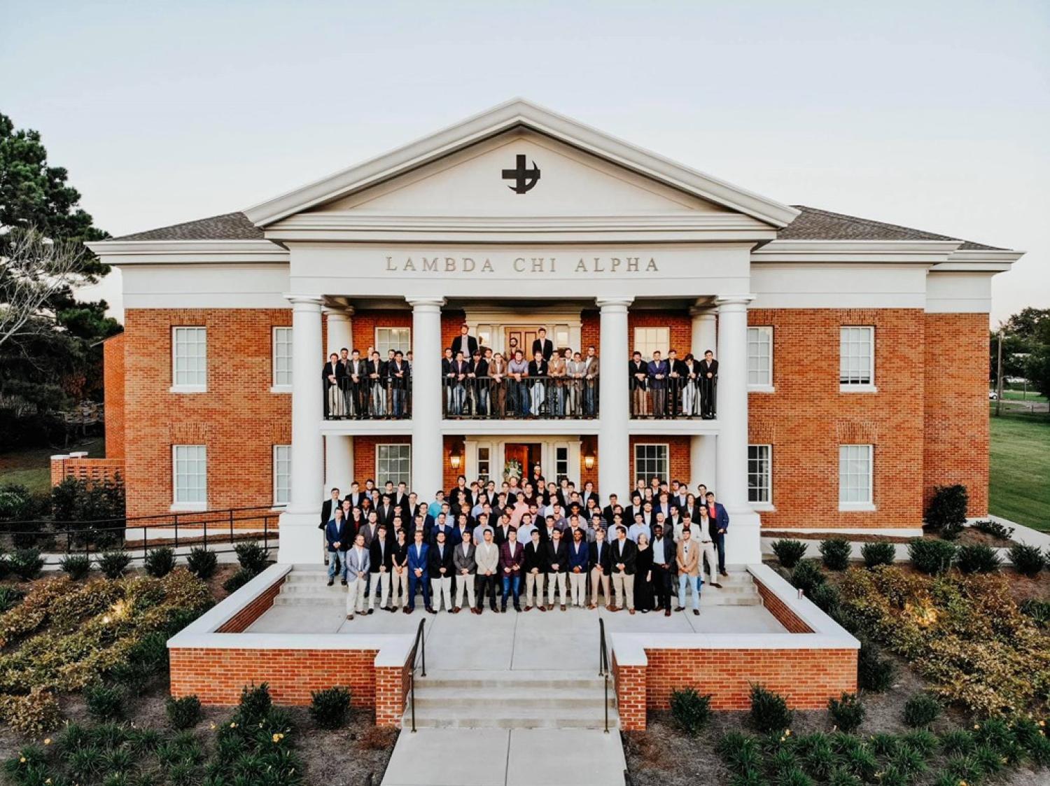Lamda Chi Alpha group photo