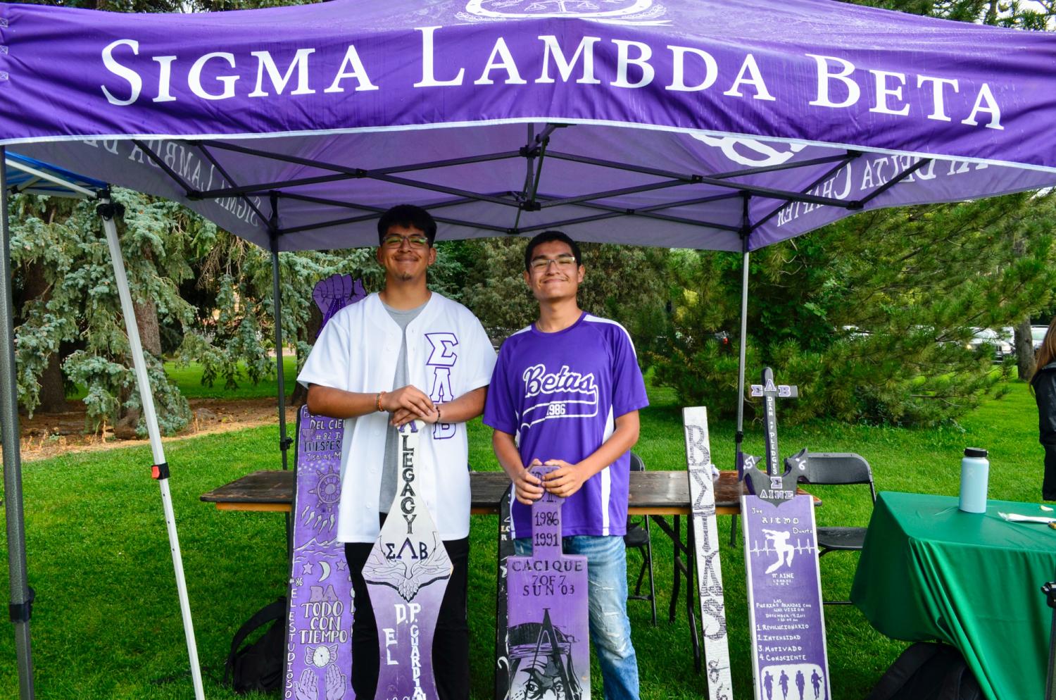 Sigma Lambda Beta students at CUnity Fest