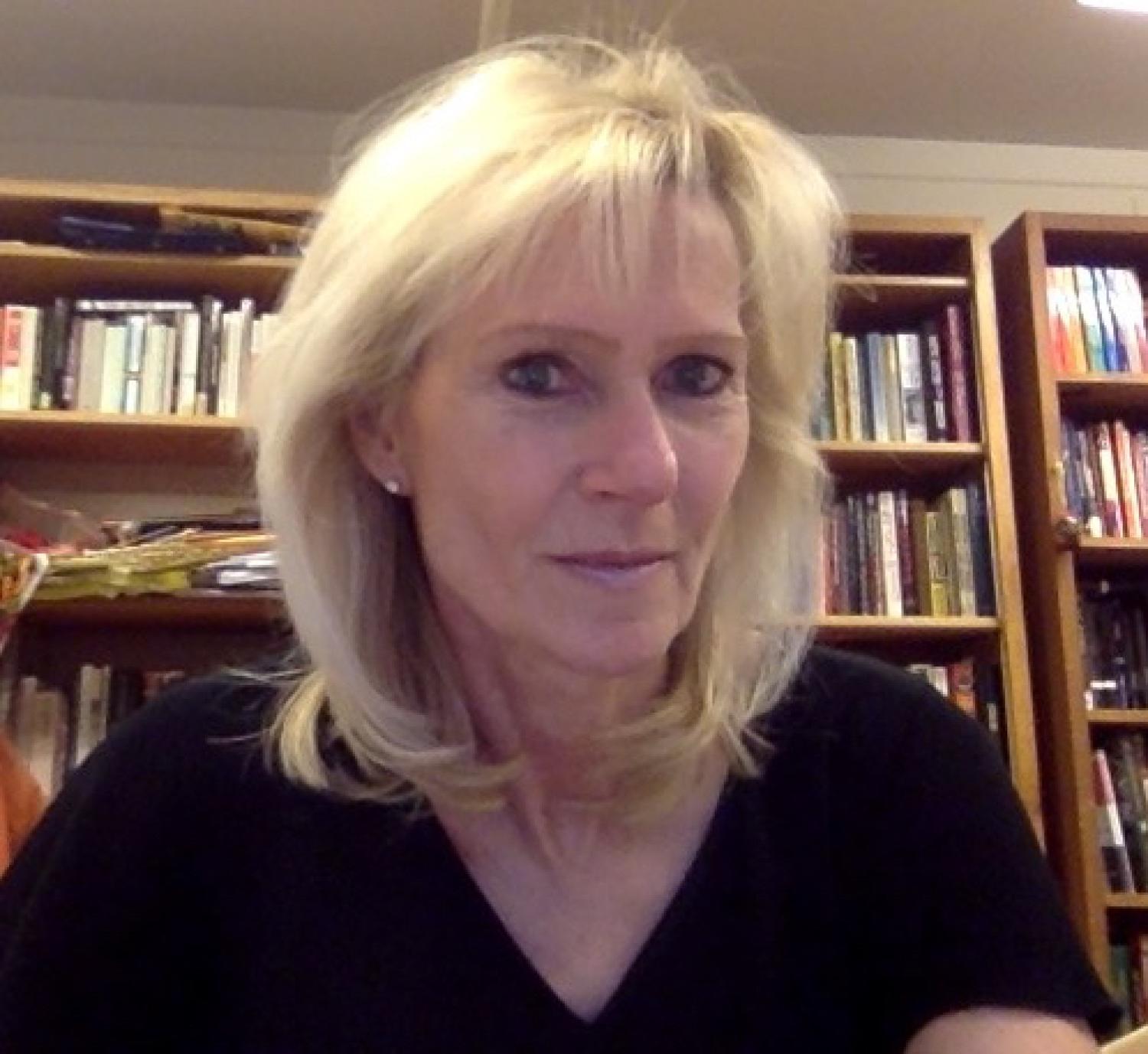 Vicki Grove in her office