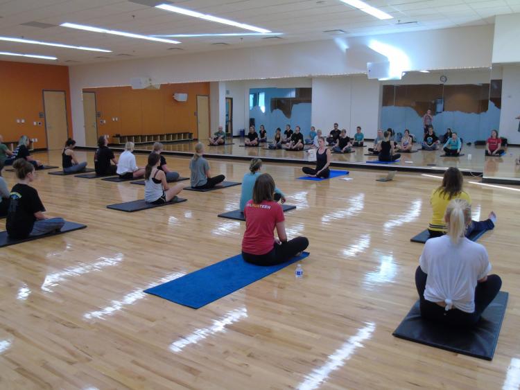 yoga class