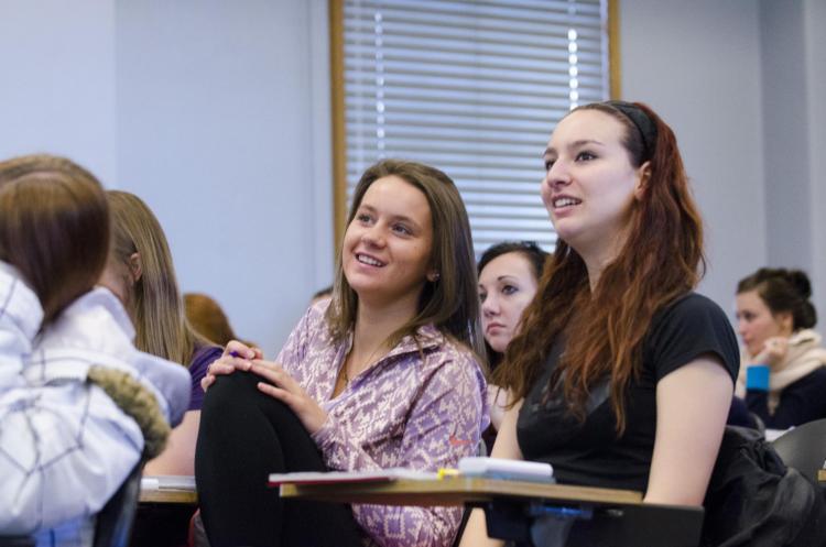 students in classroom