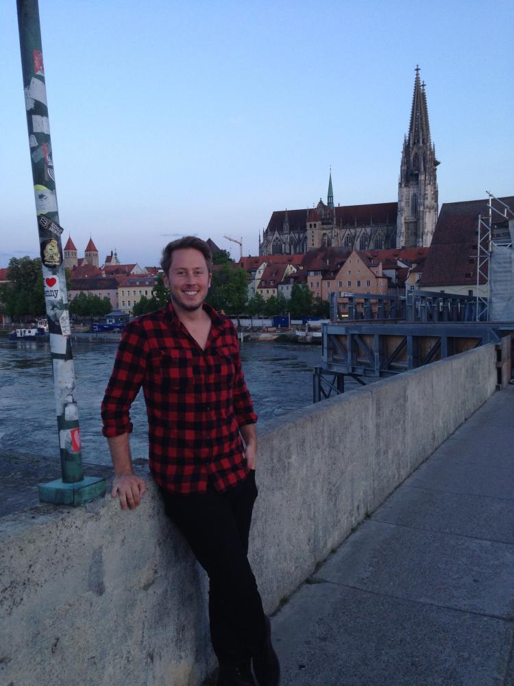 Sean Forrester in Regensburg