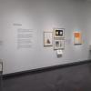 works displayed at exhibition in CU Art Gallery