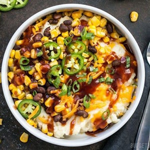 Loaded mash potato bowl