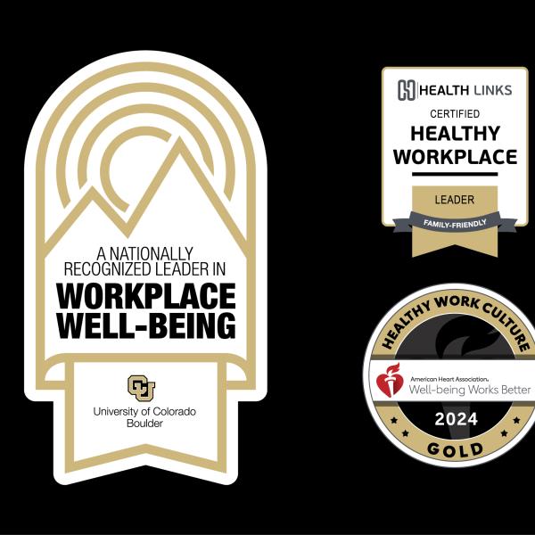 CU Boulder awarded Gold Level Recognition from the American Heart Association for promoting a healthy work culture | Health & Wellness Services