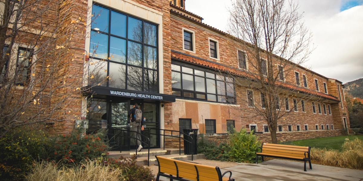 Exterior of Wardenburg Health Center