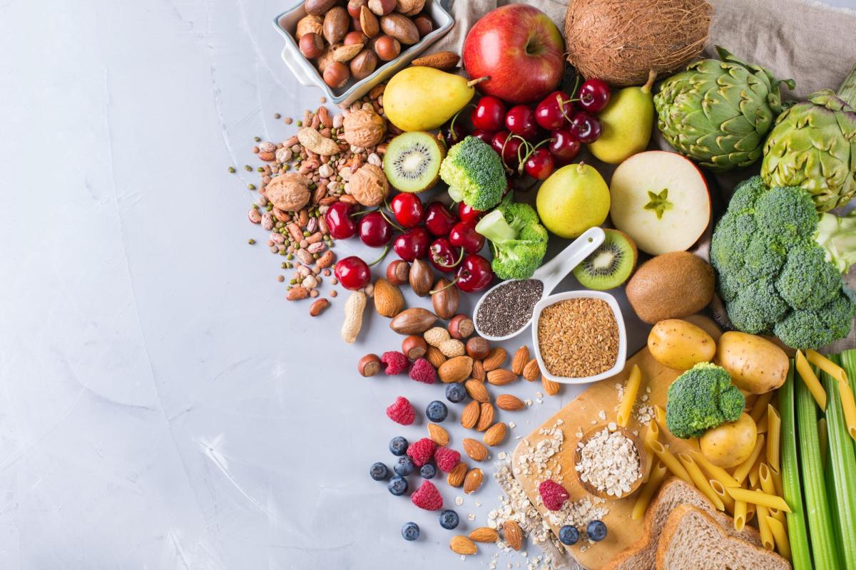 variety of foods