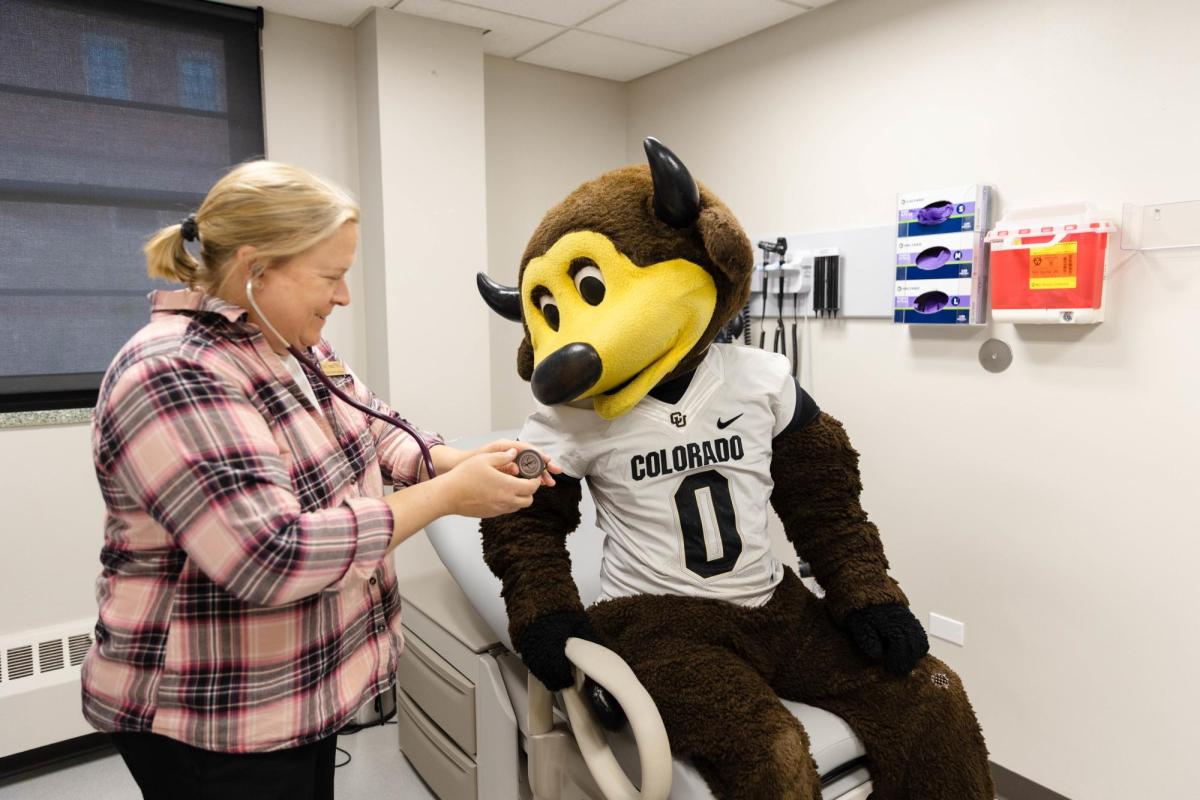 Chip getting a shot