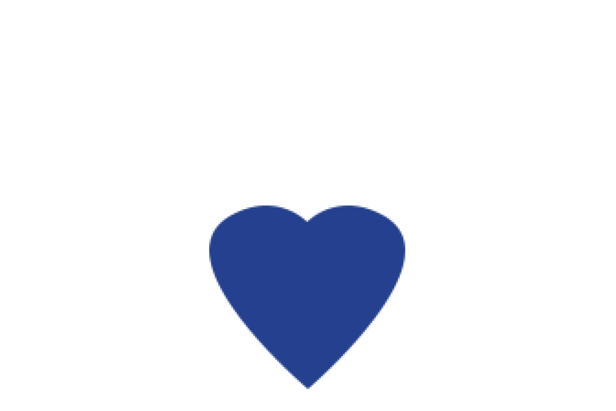 Blue heart