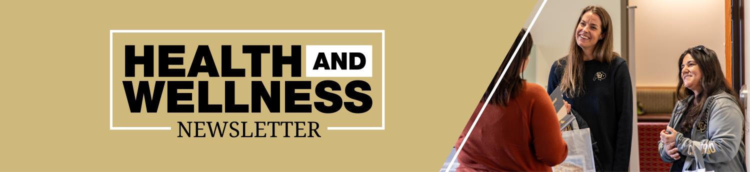 Health and wellness newsletter