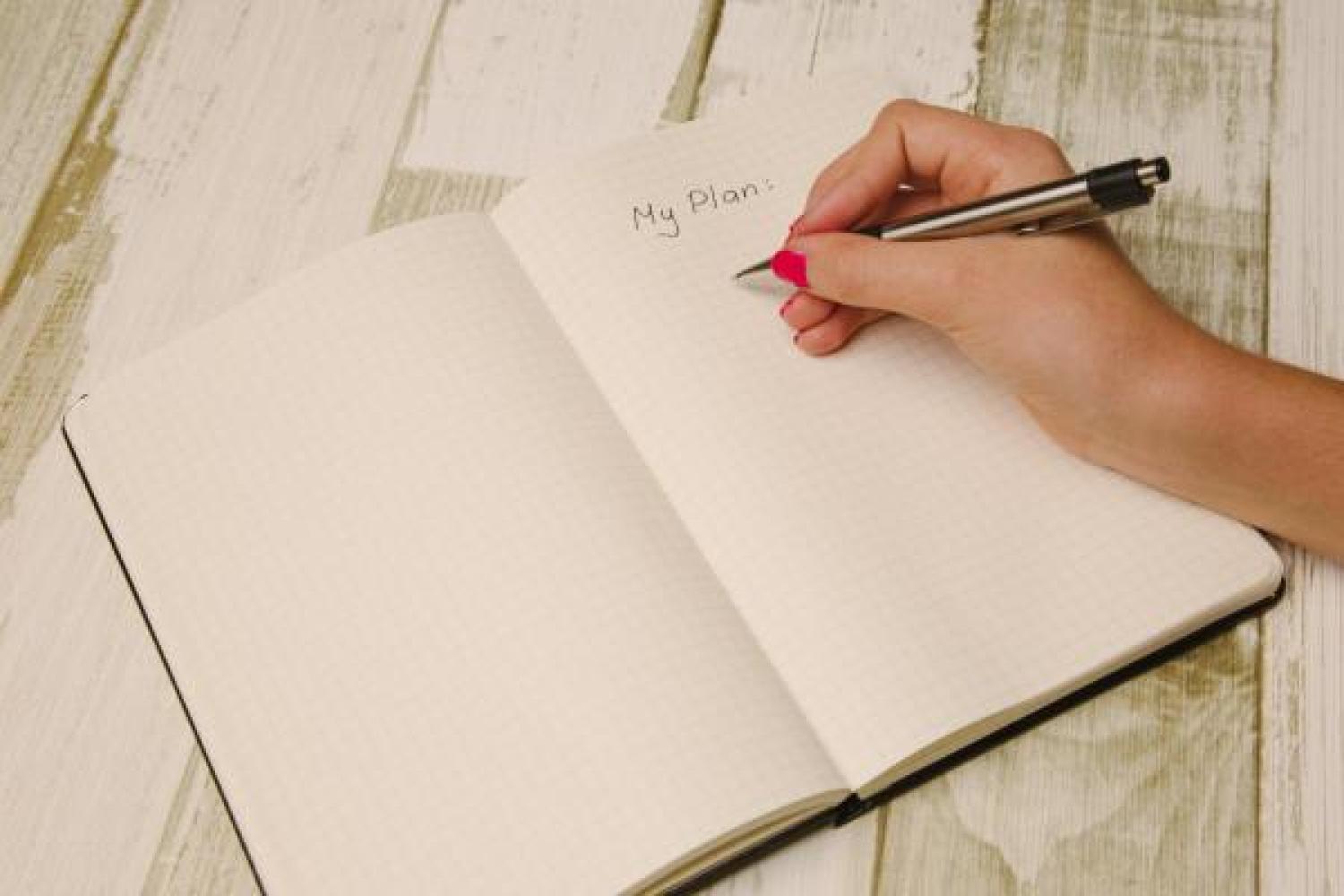 person planning