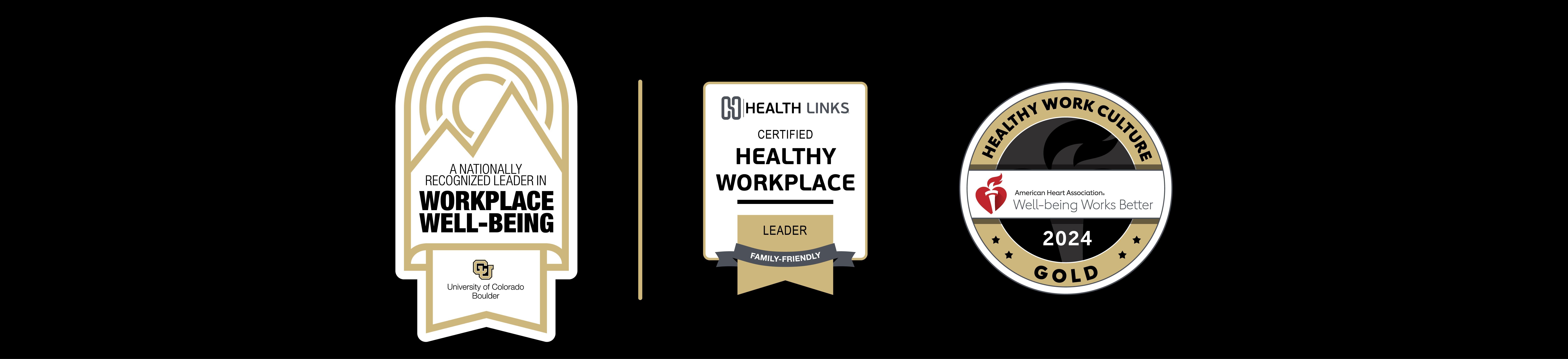A nationally recognized leader in workplace well-being, Health Links certified healthy workplace leader, healthy work culture 2024