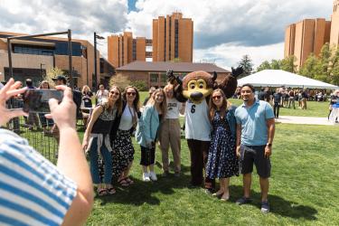 staff at end of year celebration