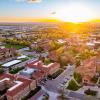 Campus scenic sunrise