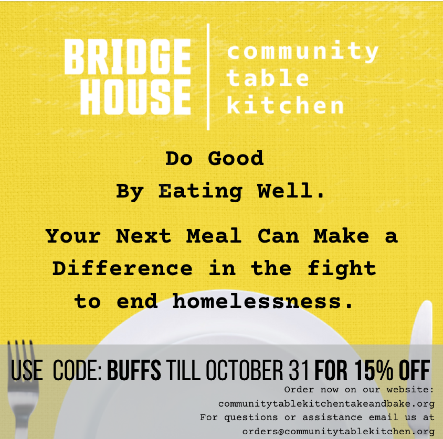 Bridge House Community Table Kitchen