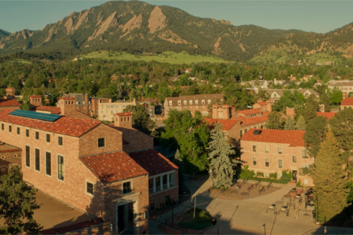 CU Boulder campus