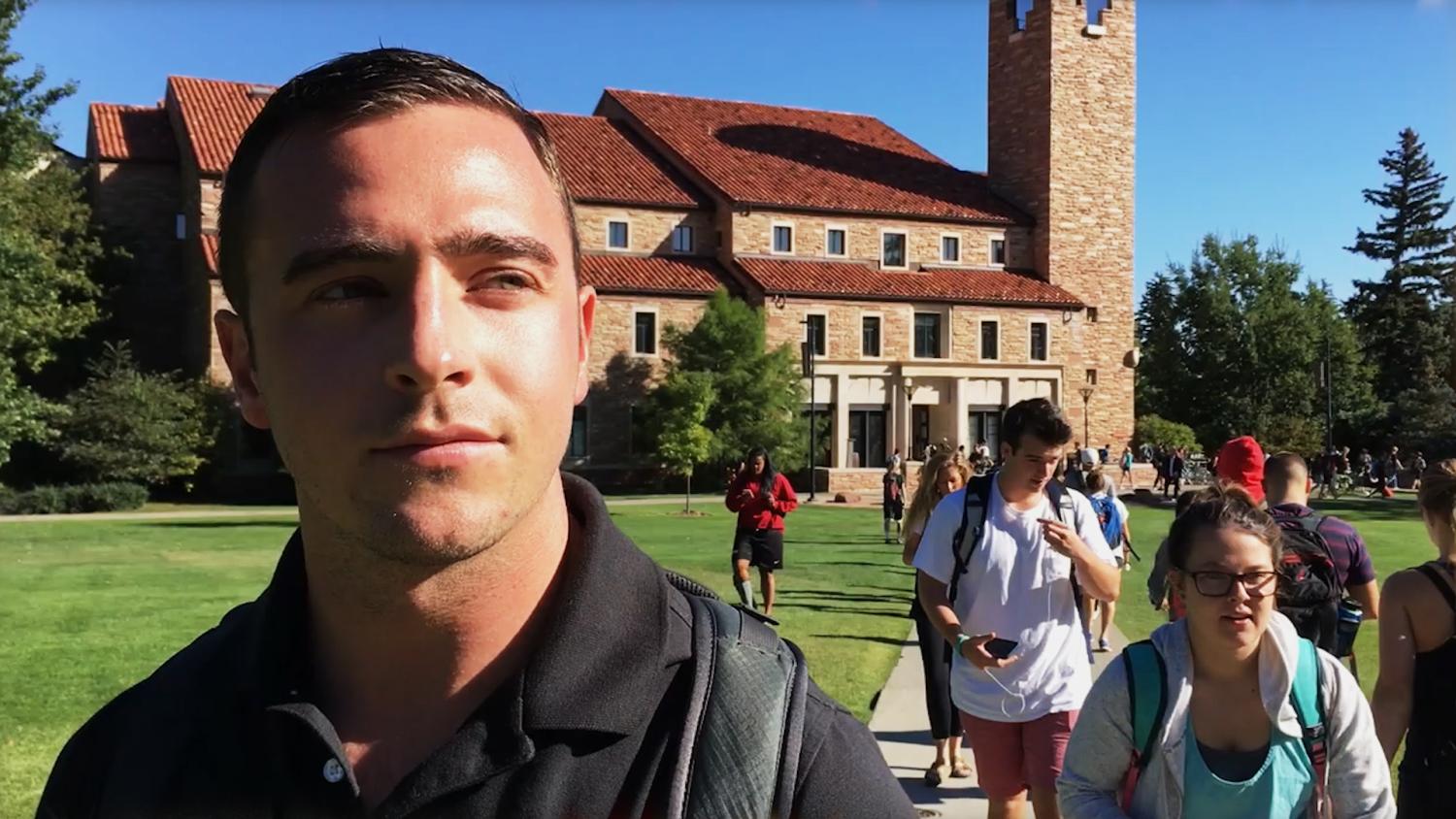 Tanner on campus