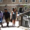 CU Students at farrand hall