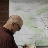 Map of Delta County with markers for water testing