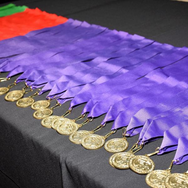 Latin honors medals