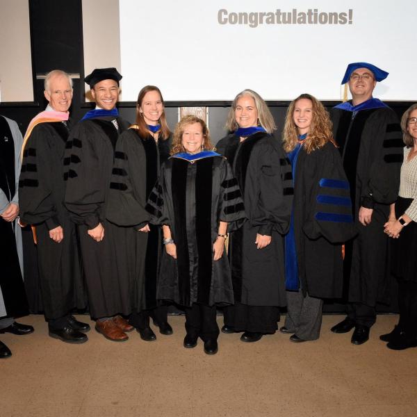 Dean White and Honors Faculty