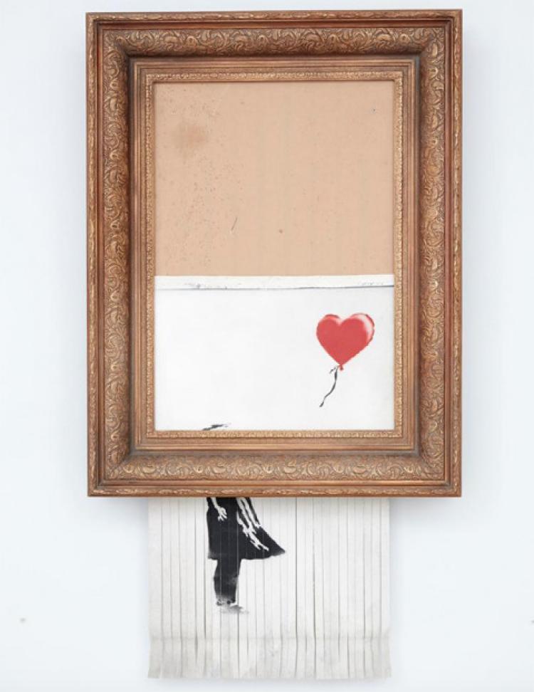 Banksy's art piece Girl with Balloon