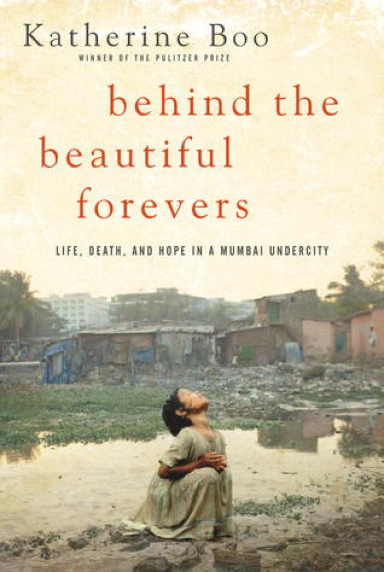 Book Cover of "Behind the Beautiful Forevers" by Katherine Book