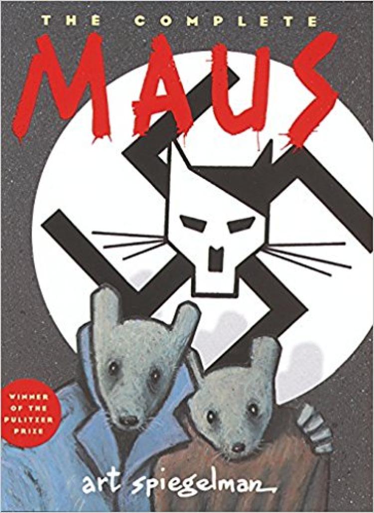 The cover of Art Spiegelman's graphic novel "Maus"