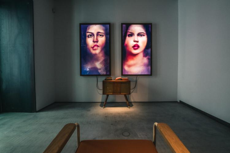 Mario Klingemann, Memories of Passersby I (2018). Image courtesy Sotheby's.