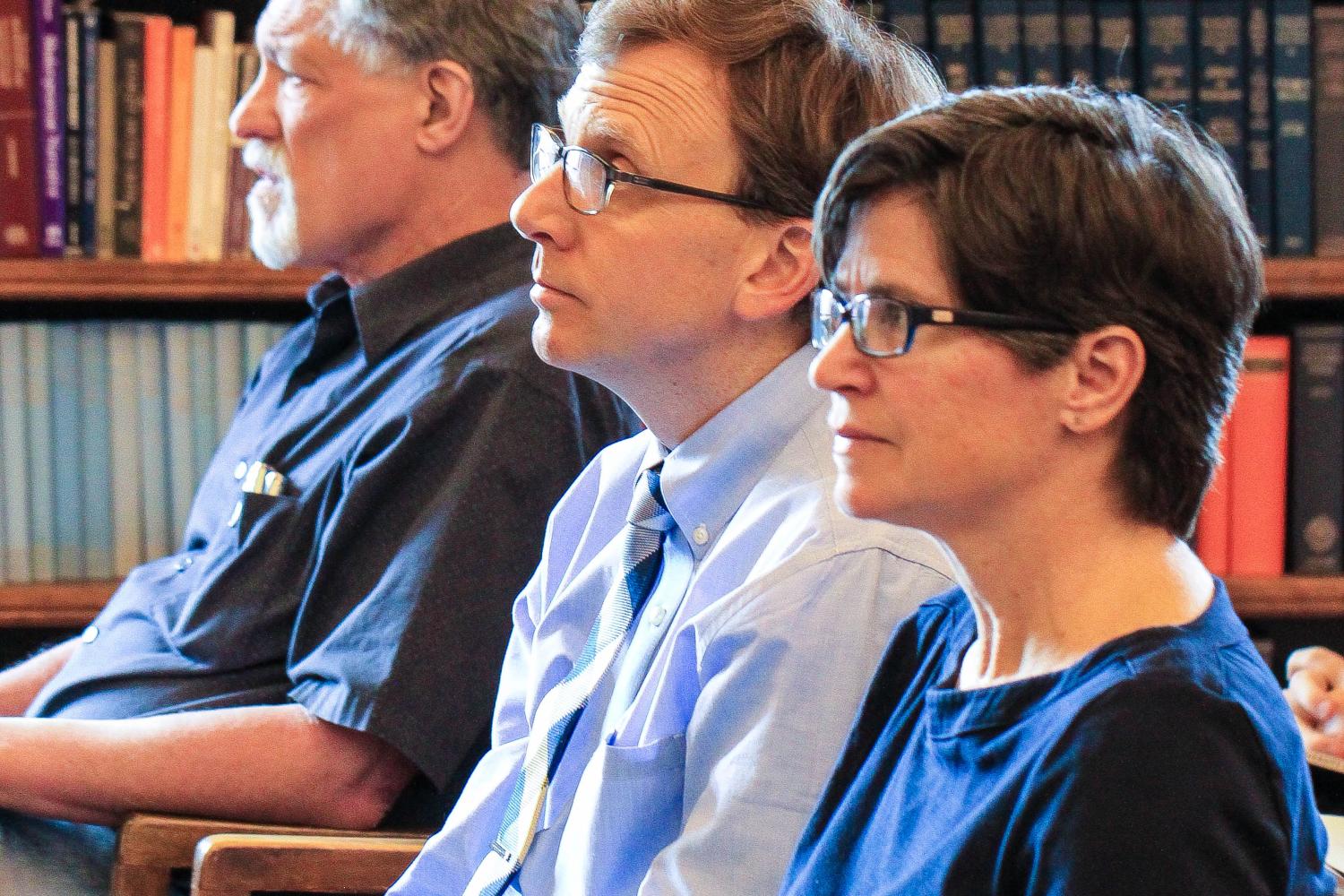 Watching the presentation