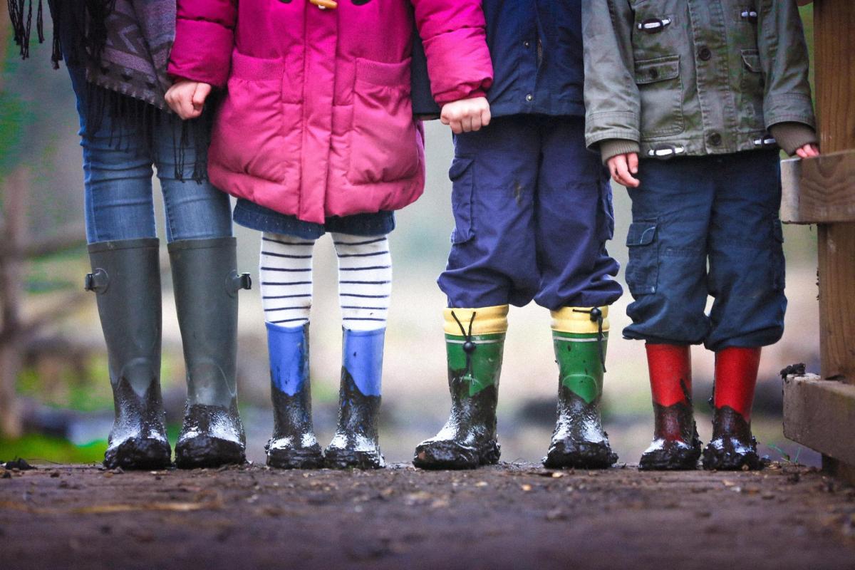 Children's feet