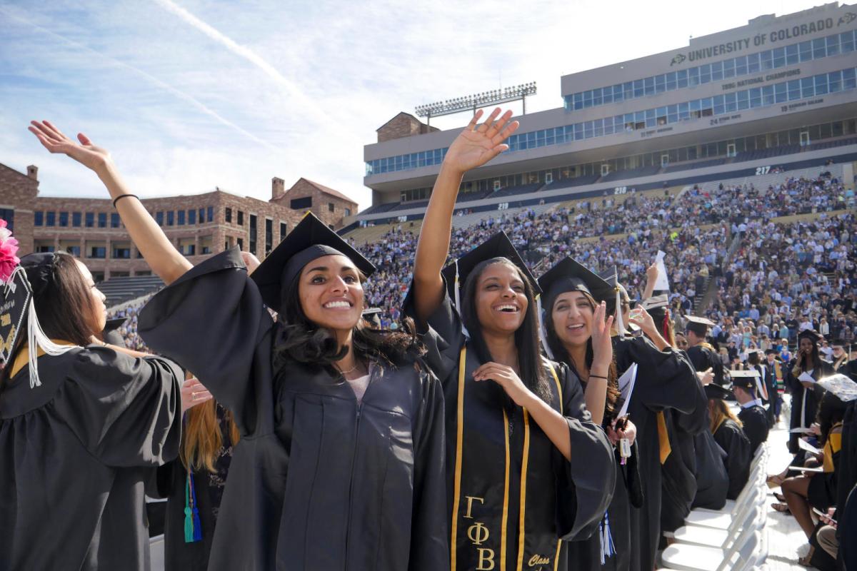 CU Boulder Commencement