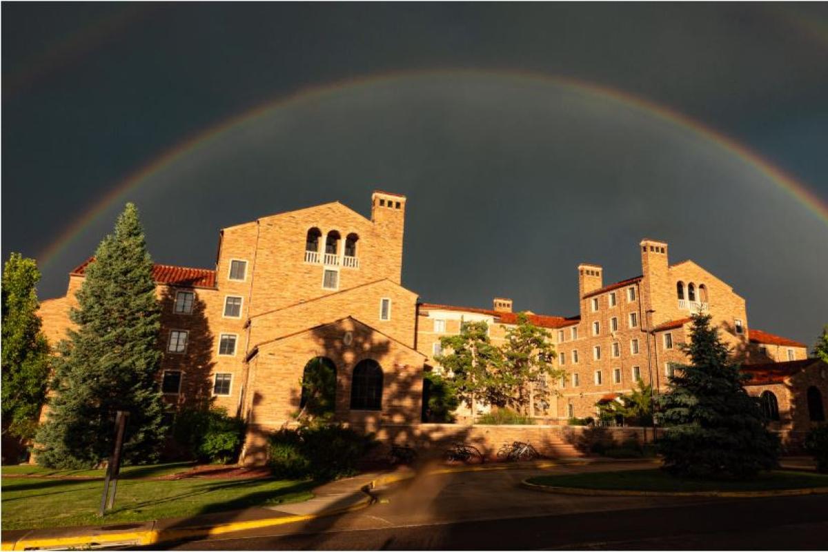 Farrand with rainbows