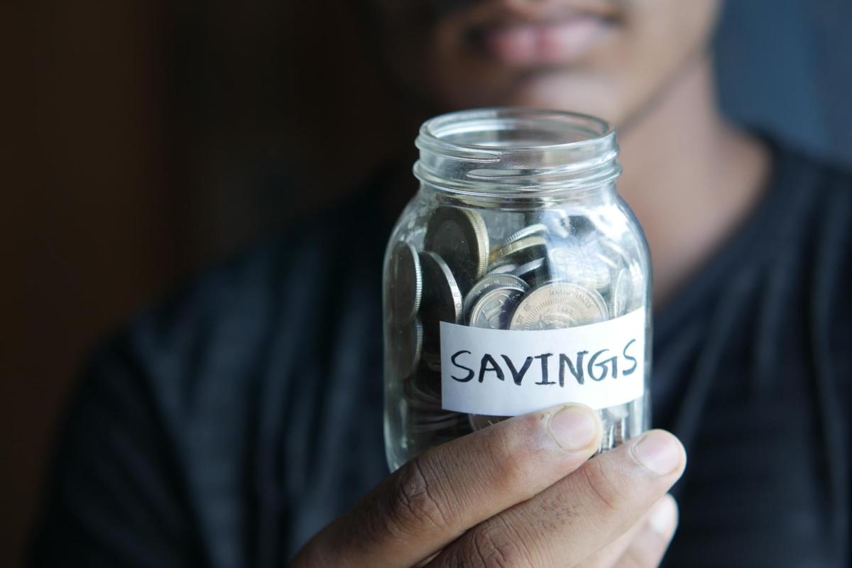 Savings in a jar