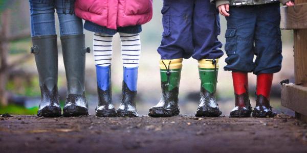 Children's feet