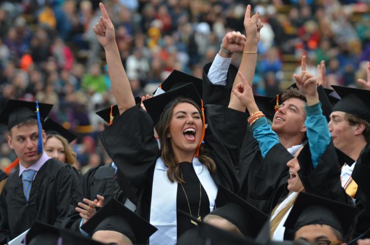 CU Boulder Commencement