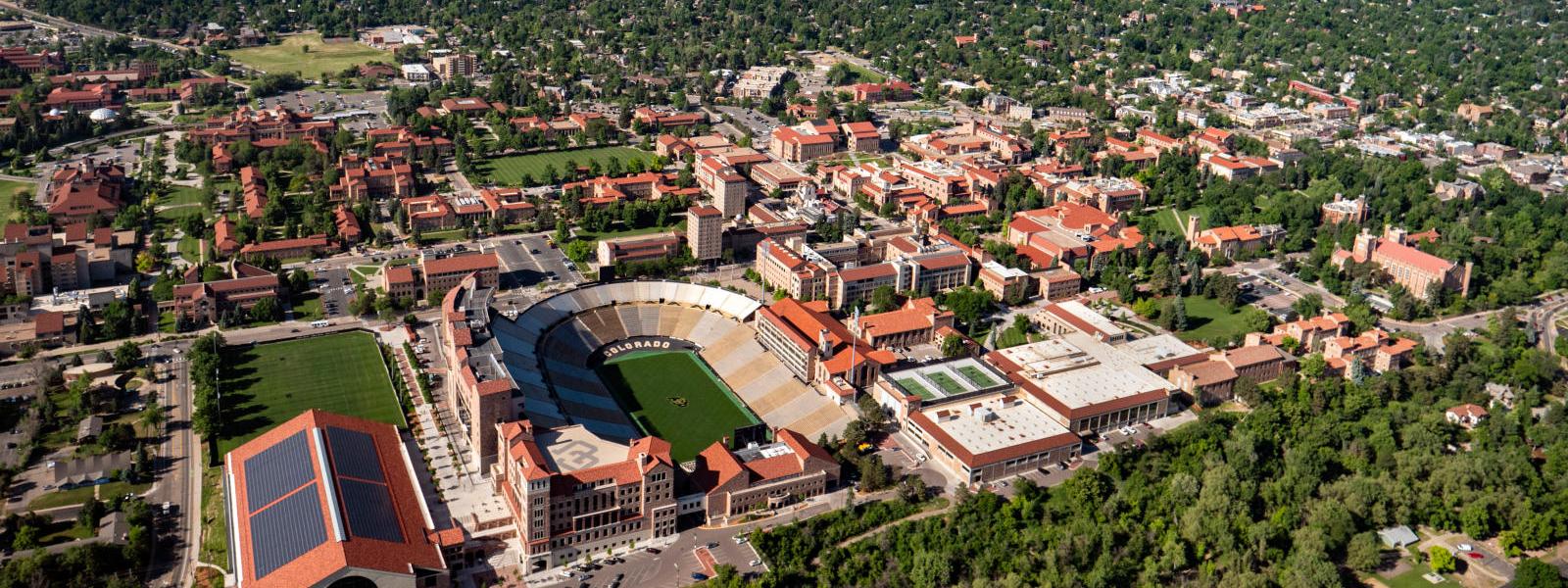 View of campus by Glenn A