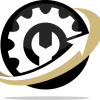 gear with upward arrow