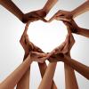 hands forming shape of heart