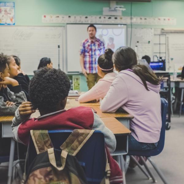 students in classroom