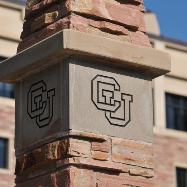 cu logo on building
